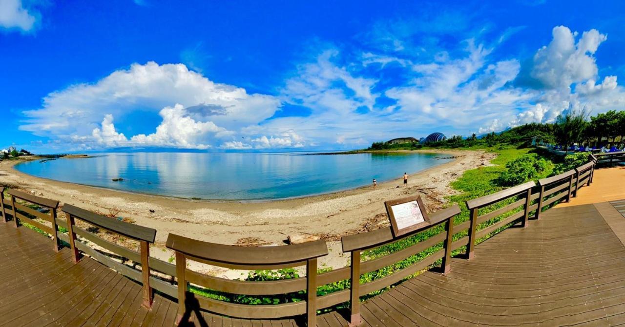 墾丁 後灣 微風海岸海景民宿 Checheng Bagian luar foto